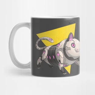 Cyborg Fat Cat Mug